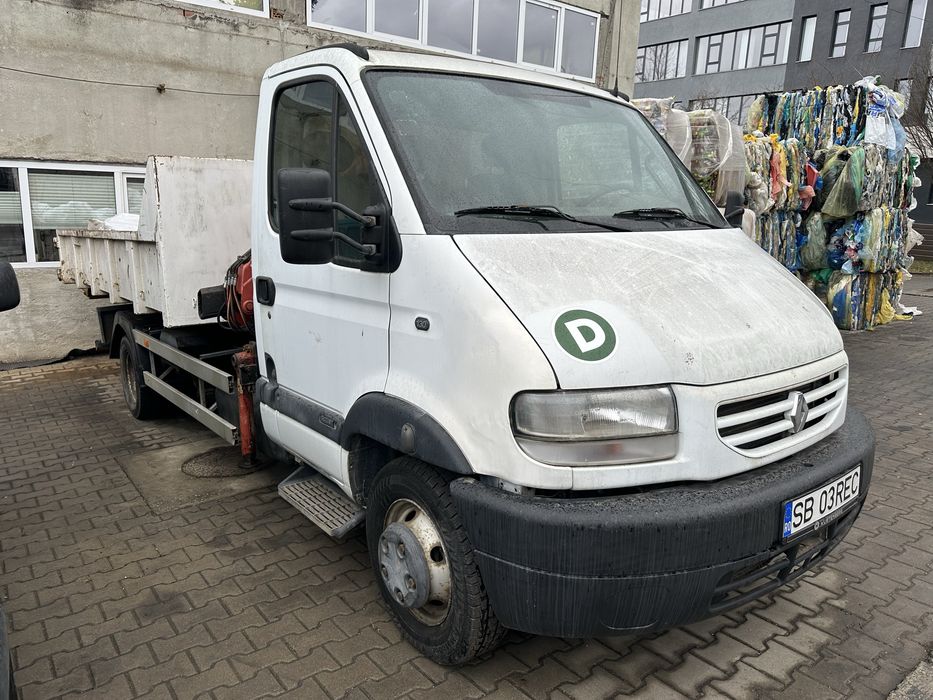 Renault Mascott Abroll kipper cu Macara 1000kg