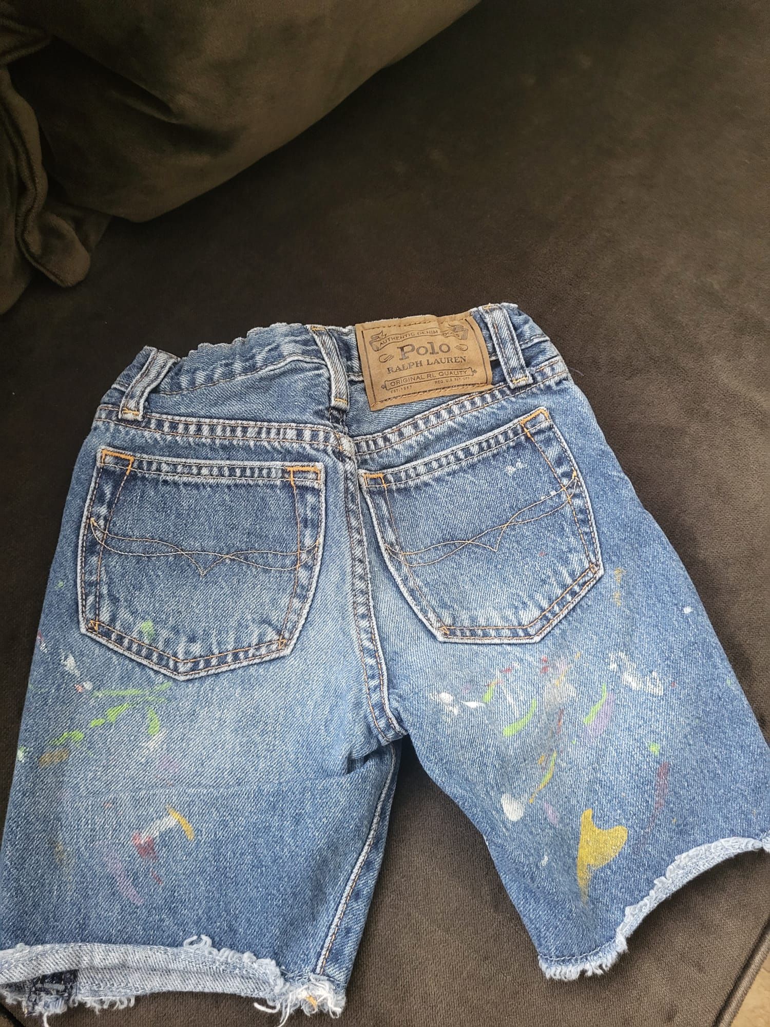 Pantaloni scurti blugi Polo Ralph Lauren Marimea 3/3T si pt 5 ani