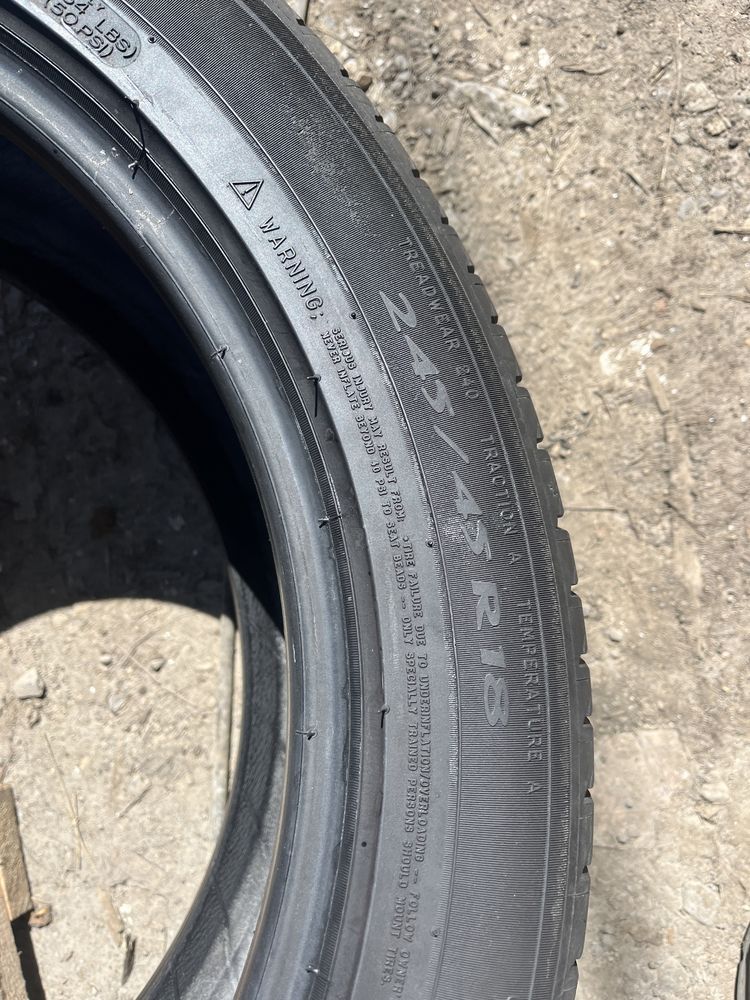 245/45/18 Michelin 4бр летни гуми внос Швейцария!