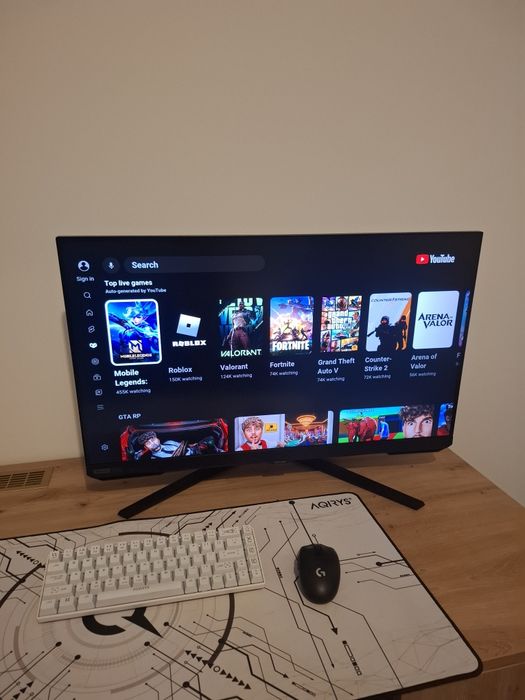 Monitor IPS 4k 144 HZ 1ms gaming Samsung Odyssey G7 32 inch