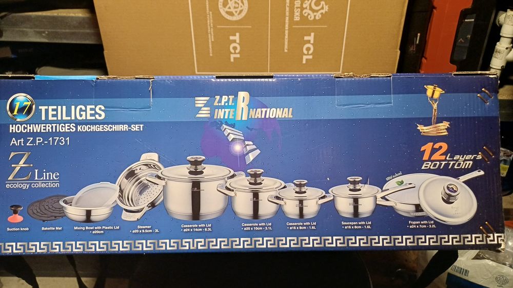 Set vase ZPT 17 Teiliges