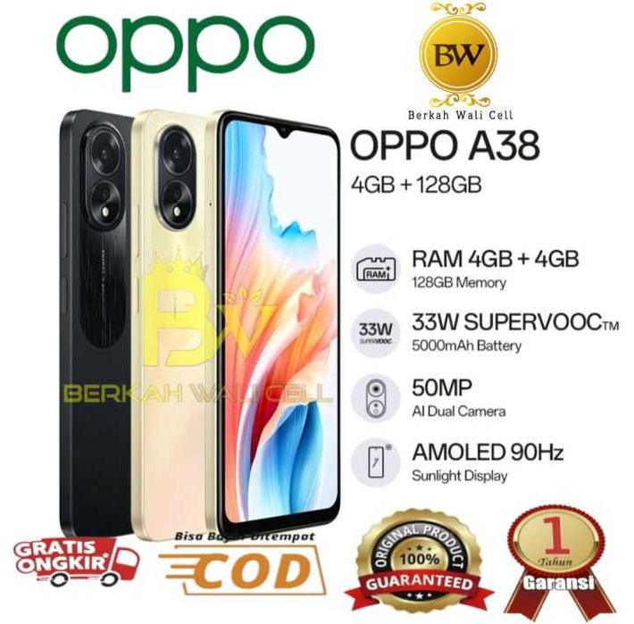 Vând  Telefon mobil Oppo A38 500 lei