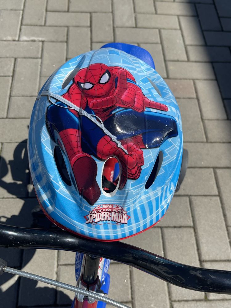 Bicicleta Dino Bikes Spiderman 12” + casca marimea M Spiderman