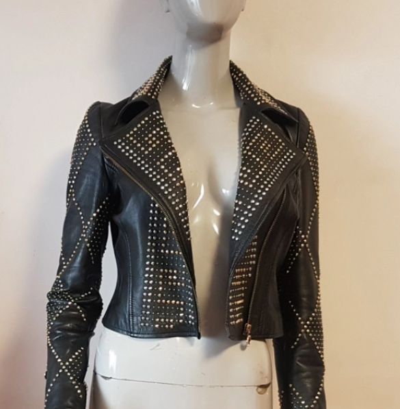 Кожено яке Versage x H&M