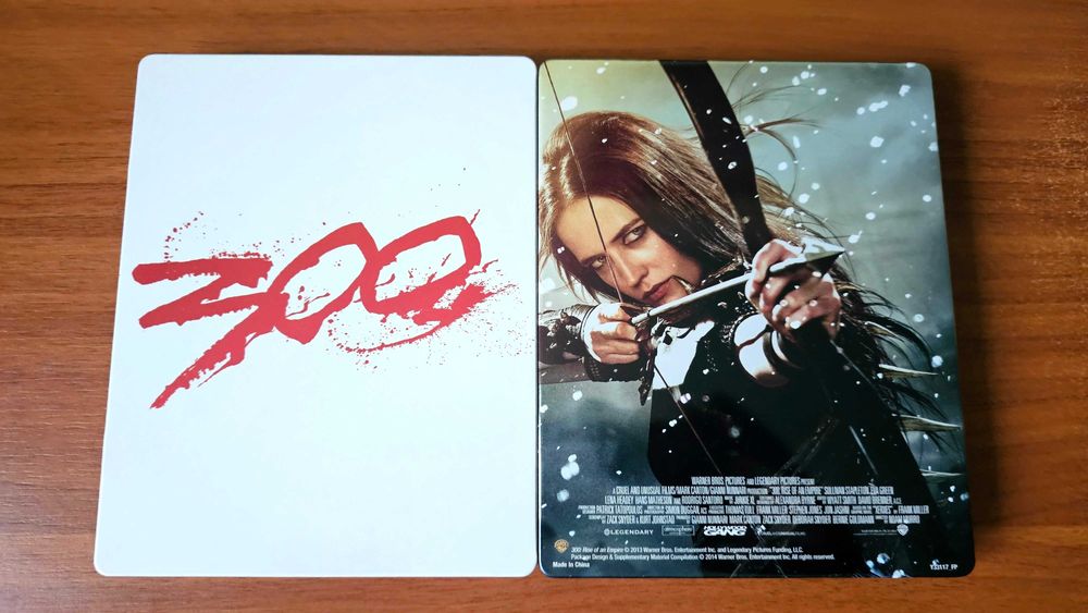 Vand pachet 2 steelbook-uri - 300 si 300 - Rise an empire bluray 3D+2D