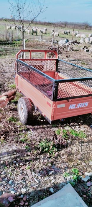 Vând remorcă basculabilă și frana că nouă