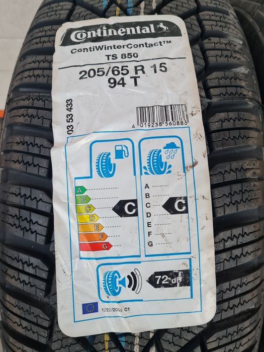 Нови зимни гуми 4 броя CONTINENTAL WinterContact TS850 205 65 R15