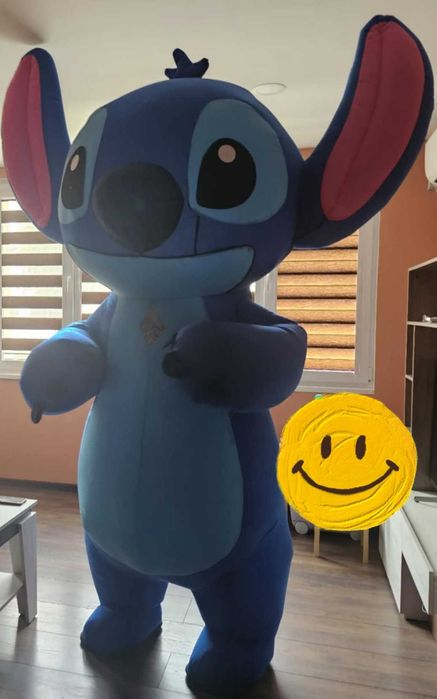 Надуваем костюм Стич 2.50 м.