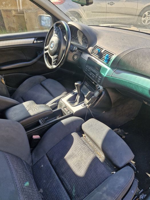 Dezmembrez bmw 320d e46 150cp interior volan sport