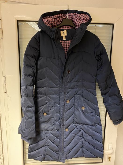 Пухено дълго яке за момиче, 11-13 год. Land's end (UK), дълго / парка