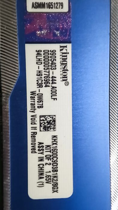 Kit Dual Channel 8 GB DDR3 RAM (2 * 4 GB) Kingston Hyper X