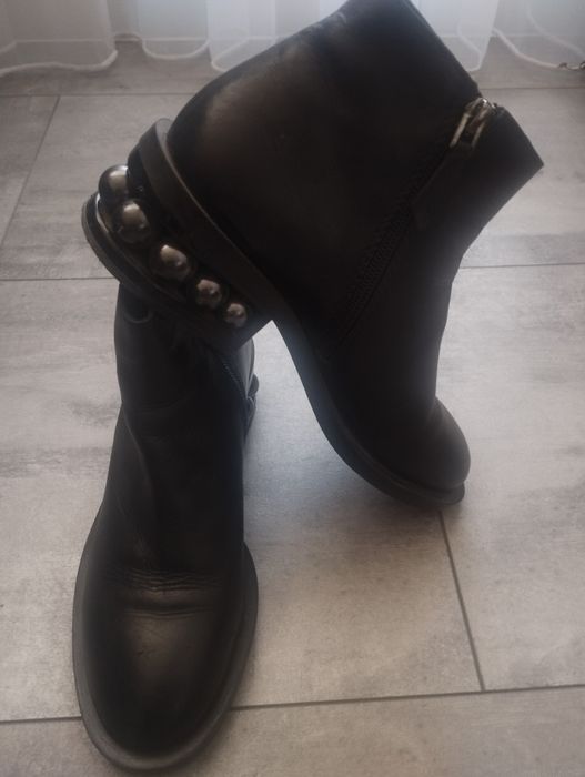 Боти естествена кожа 37