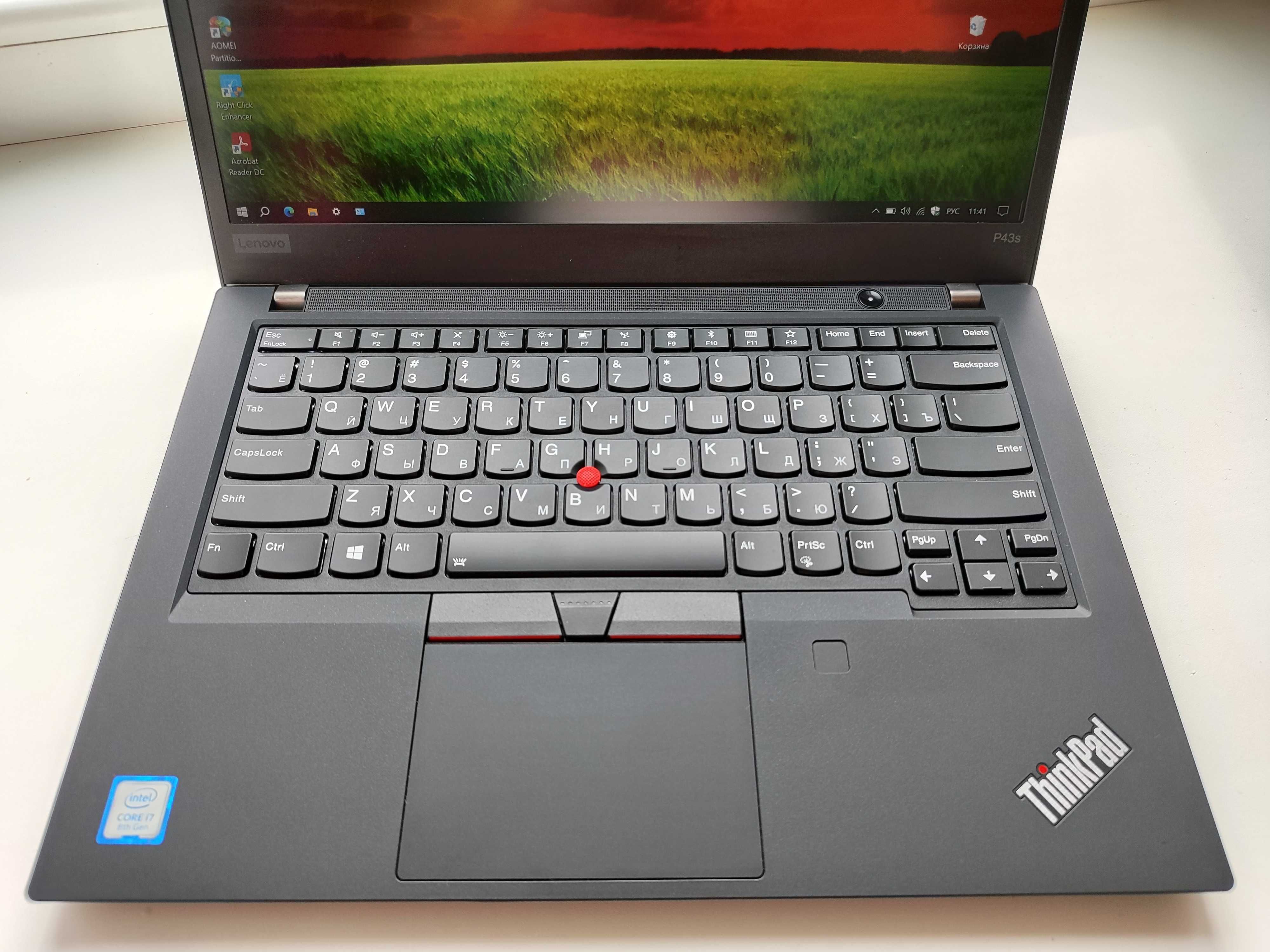 Lеnоvо ThinkPad Р43s/i7/16/500/14/FHD/IPS/NVIDIА P520/WorkStation