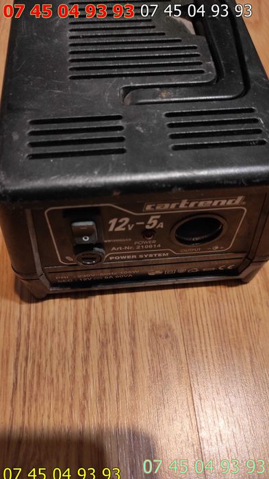 incarcator alimentator camping din 220v face 12v priza auto 3A si 5A