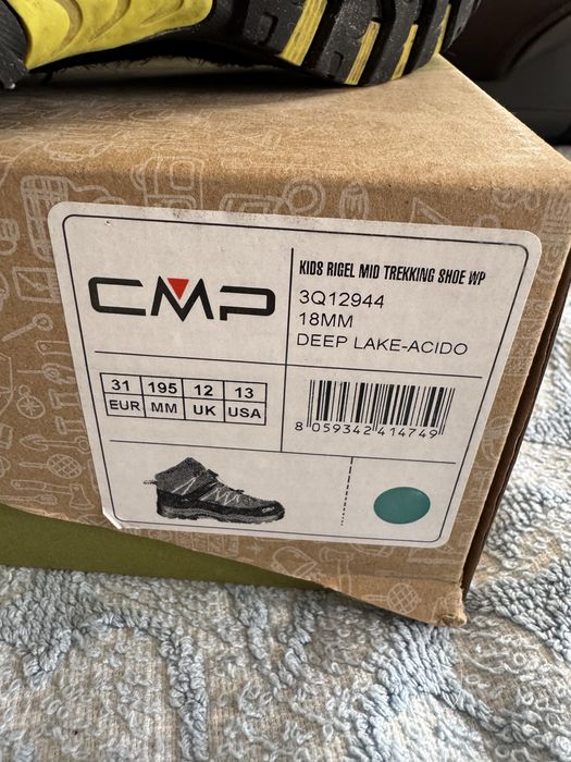 Детские ботинки CMP.. Размер 31.