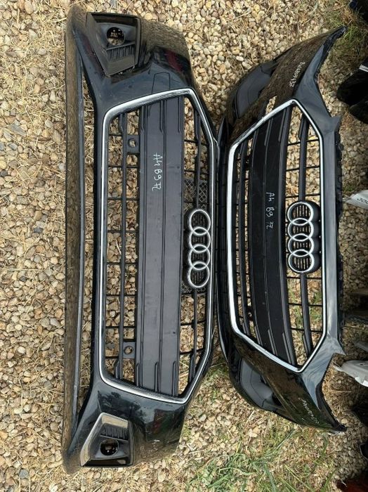Bara fata + grila centrala + grila proiector Audi A4 B9 FACELIFT
