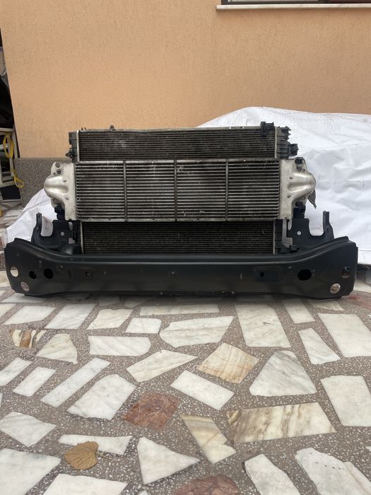 Fata complecta radiatoare ventilatoar intaritura bara vw transportert5