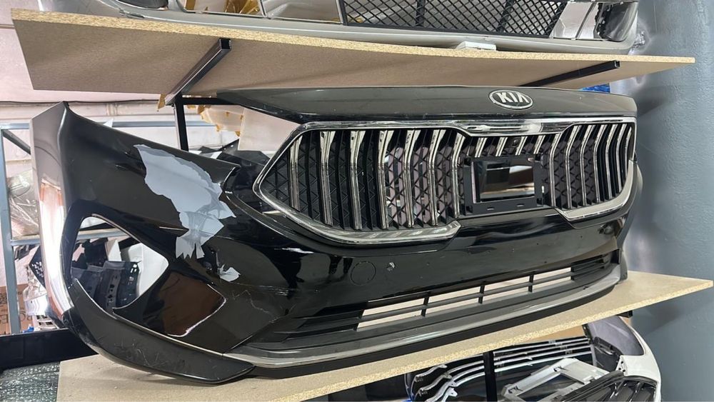 Kia k7 передние бампер (киа к7)