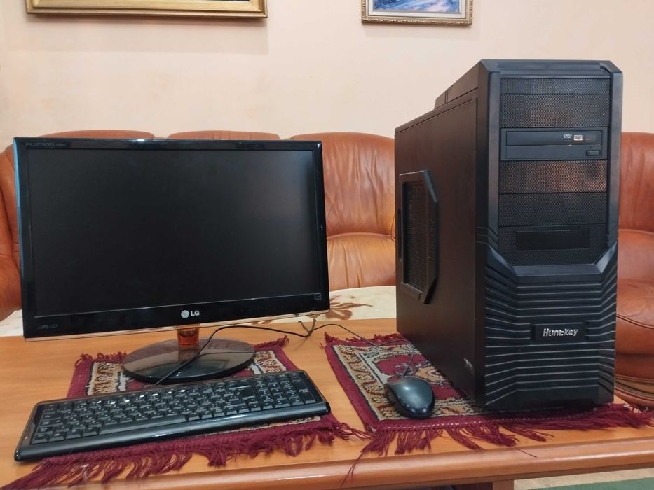 Компьютер core i5-2500 8Gb SSD 120Gb с Монитором 21,5"
