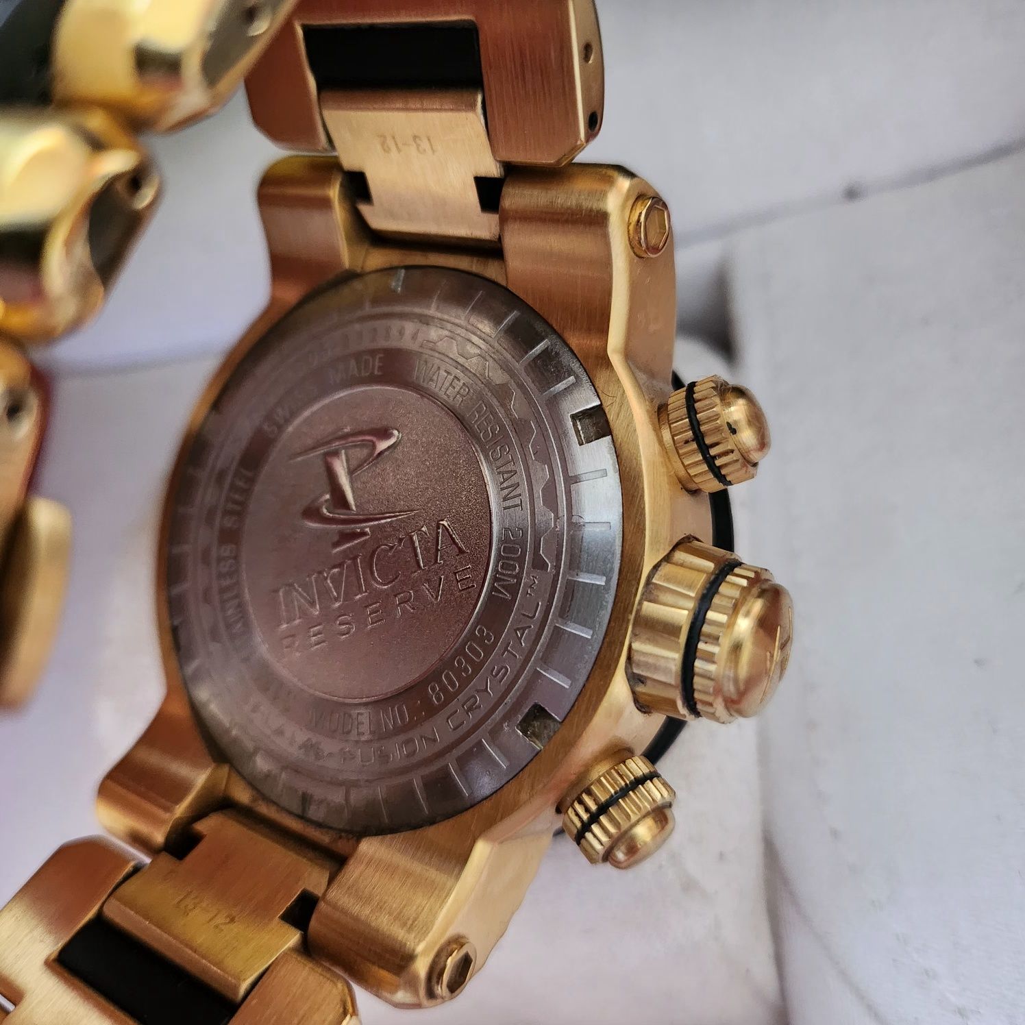 Invicta Reserve Gold 80303