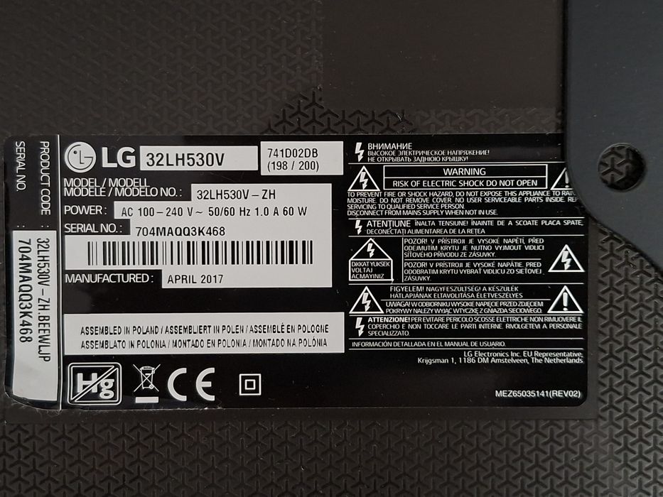 Televizor LG Led FullHD 80 cm (nu este smart)