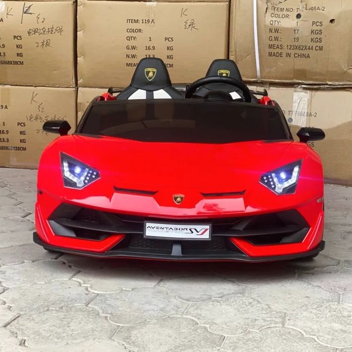 Детская машина Lamborgini Aventador SV drifting электромобиль