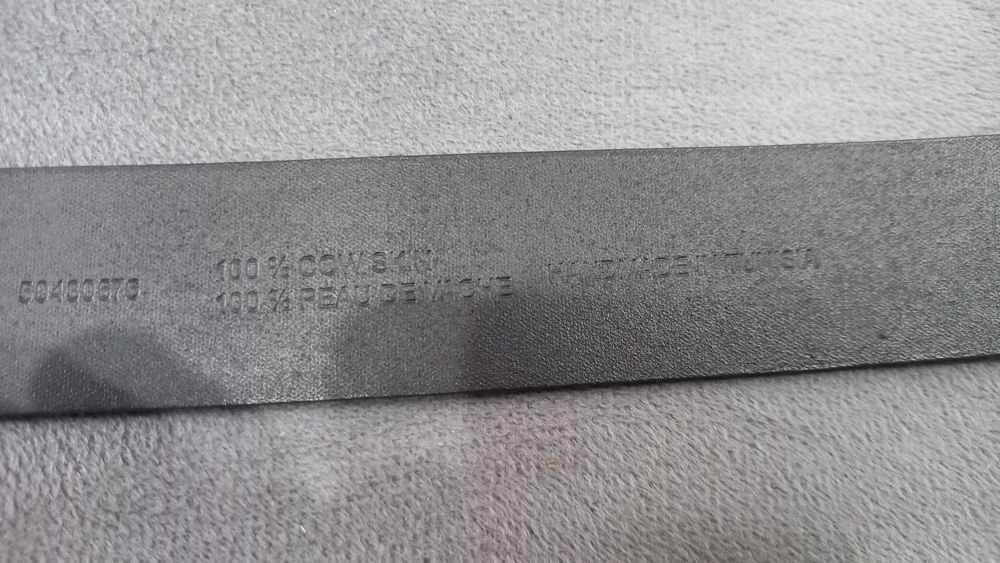 Мъжки колан естествена кожа Hugo Boss