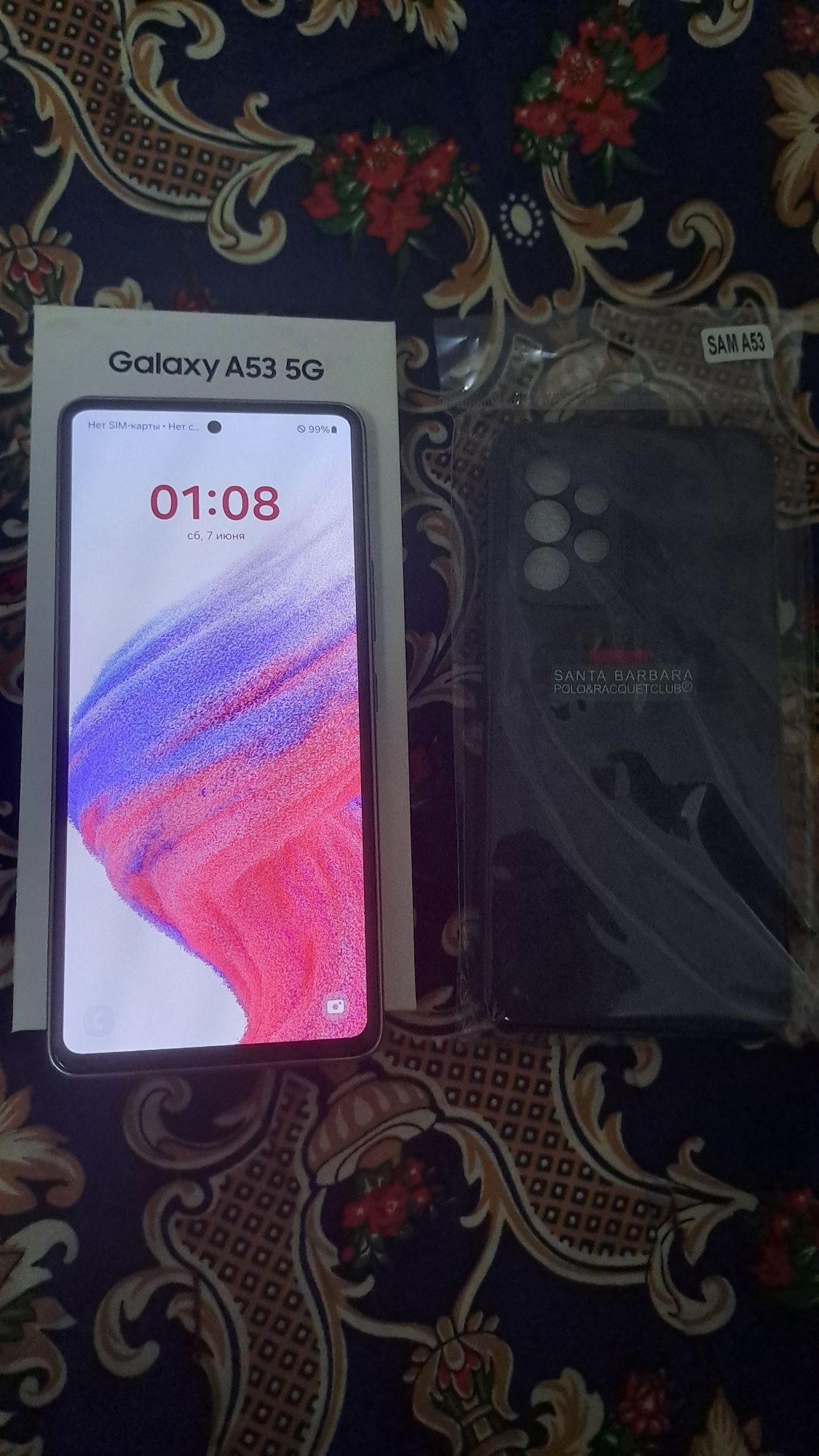 Samsung A53 srochna sotiladi 8ga 256 barcha xujjatlari bor