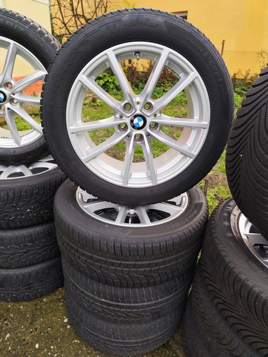 Jante BMW cu cauciucuri de iarna X5 G05, G20, G30
