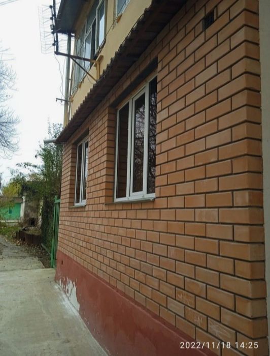 Балконга Облецовка Гишттерамиз Кладка Кирпича балкона