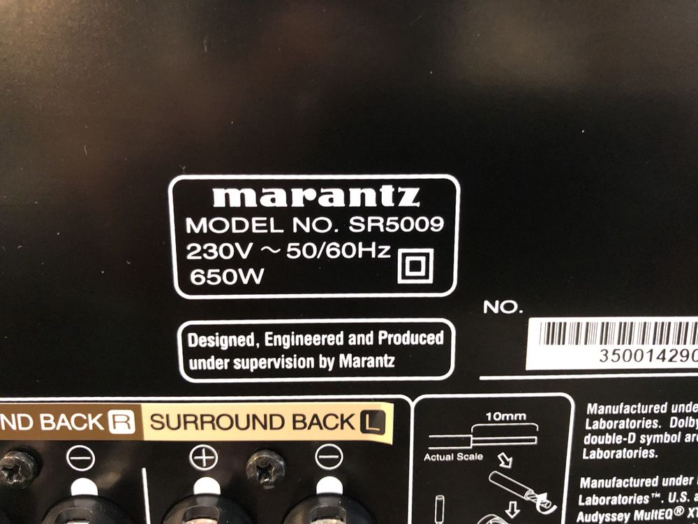 Като нов Marantz SR5009 Bluetooth Wi-Fi