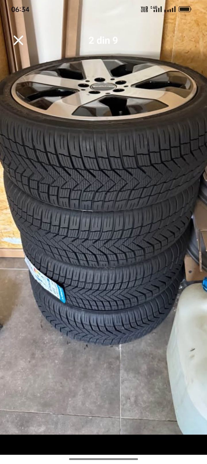 Jante(roți) originale Mercedes Classa A,B  R18 Noi