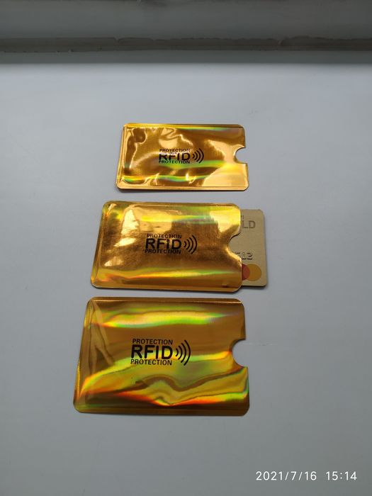 Футлярчик из плотной фольги