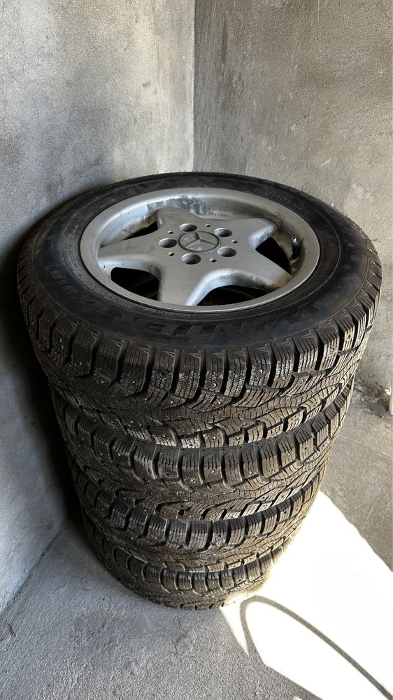 Шины с дисками R15 на мерс