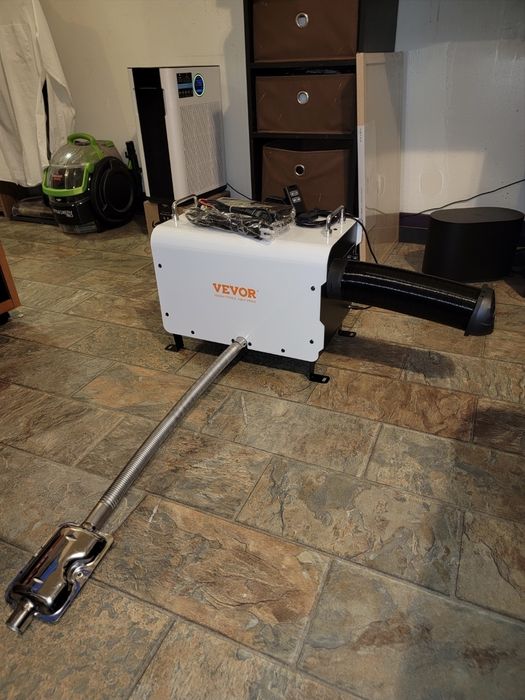 Sirocou VEVOR 8KW - 12V & 24V - Adaptor priza 220V Alarma CO