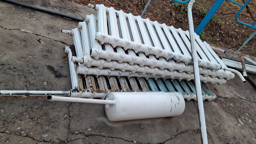 Чугунный батарея