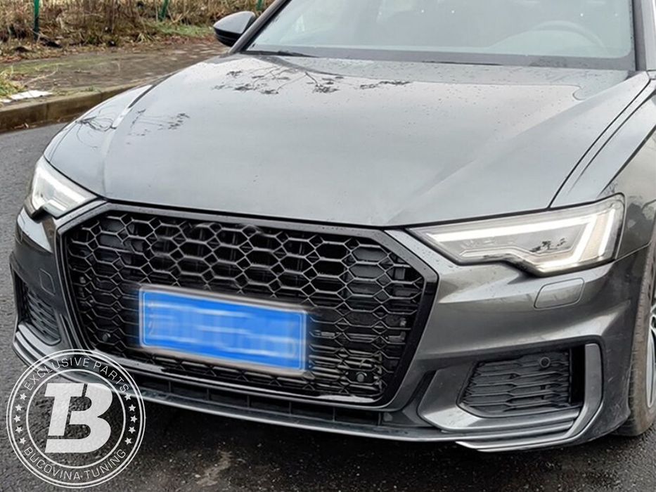 Grila compatibila cu Audi A6 C8 RS6 Design