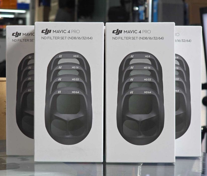 Набор ND-фильтров DJI Mavic 4 Pro (ND8/16/32/64) Светофильтры