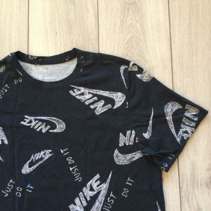 оригинална черна памучна тениска NIKE Найк размер L от САЩ