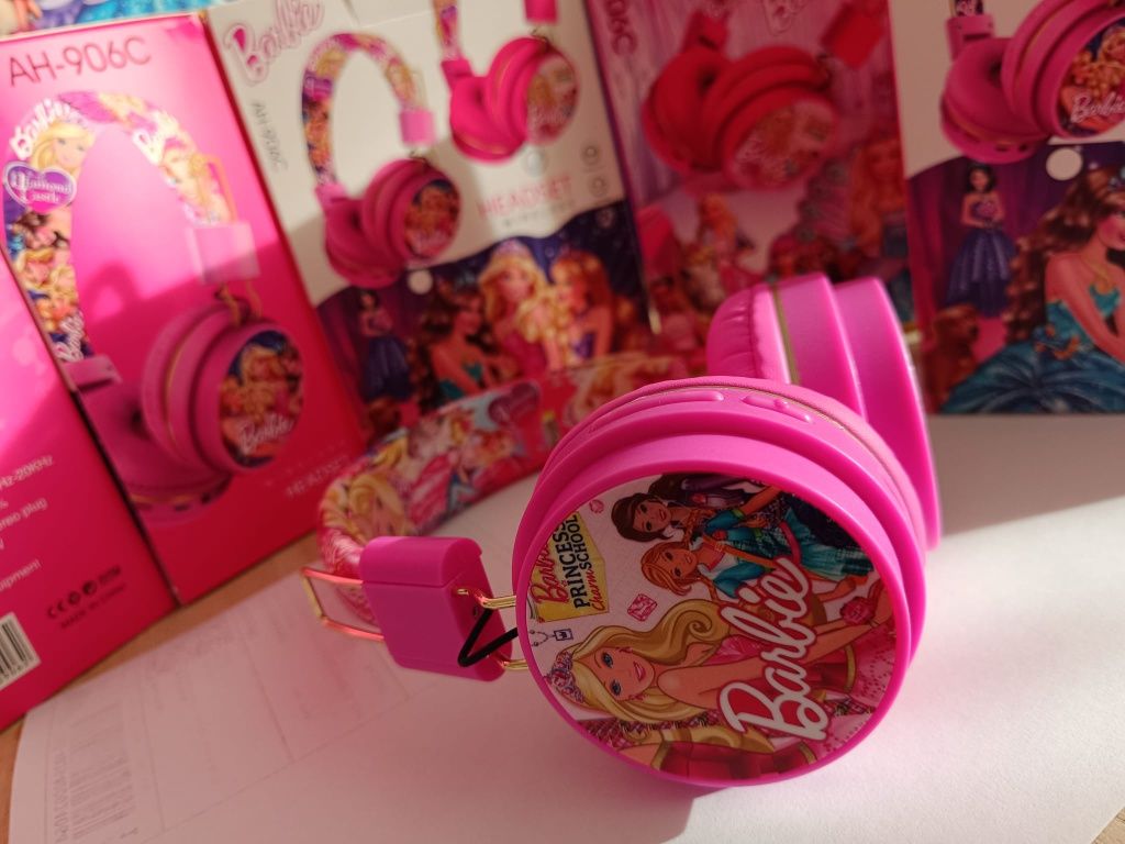 Casti Wireless MINISO Barbie, Bluetooth, Y2K 3D Stereo, 400mAh