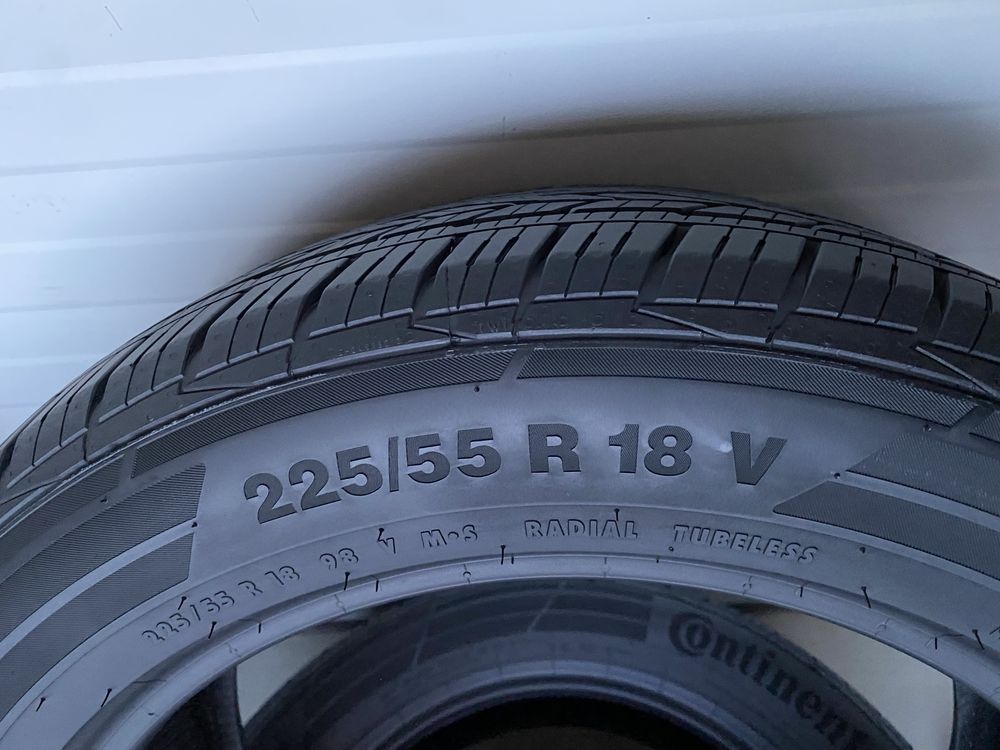 4бр гуми 225/55/18/V/Continental Conti Cross Contact LX2/dot1724/6.5/г
