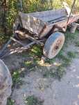 Remorcă tractor, roți pe 16, cu rulmenți conici,axă de țeavă de sondă.