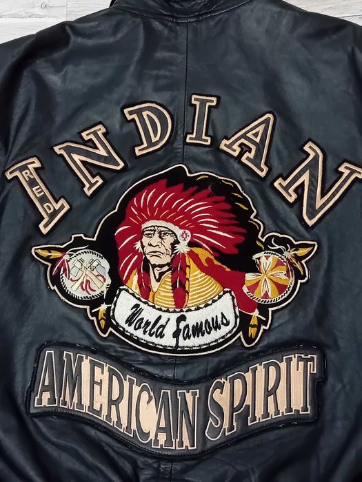 Geacă de piele  Dakota – RED INDIAN AMERICAN SPIRIT, mărimea 3XL