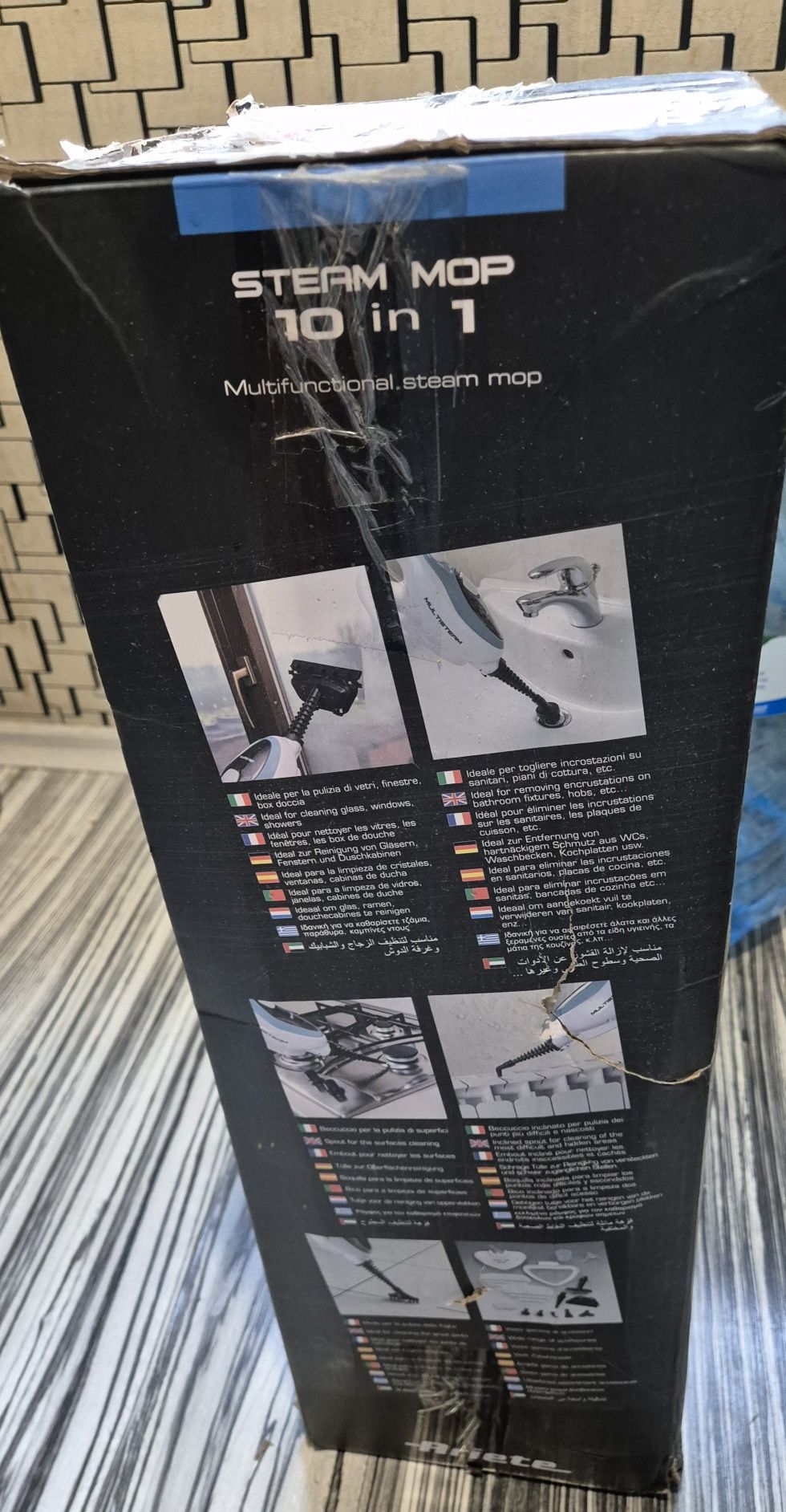Парочистачка Ariete 4169 Steam Mop 10 in 1
