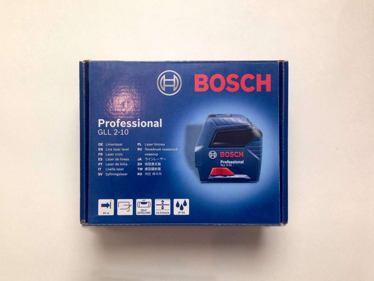 Лазерный нивелир Bosch GLL 2-10 Professional
