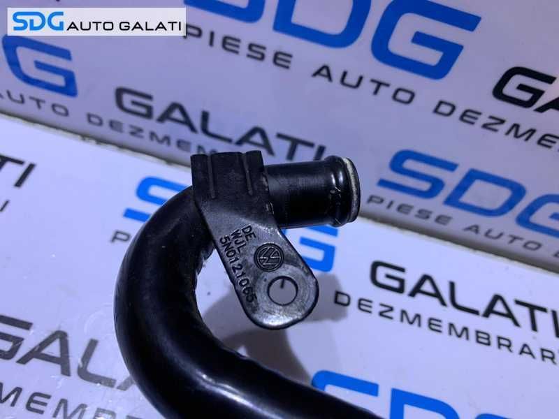 Conducta Teava Apa Lichid Racire Motor VW Caddy 2.0 TDI CFHC CFHF CFHE CLCA CFJA 2012 - 2016 Cod 5N0121065 [M5560]