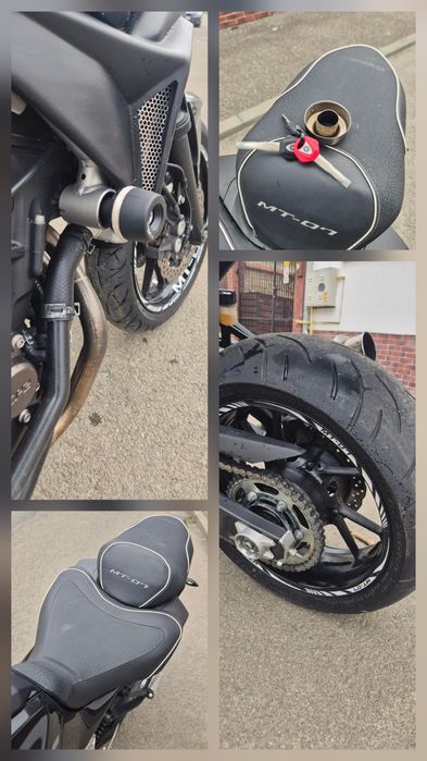 Yamaha mt07 ABS black