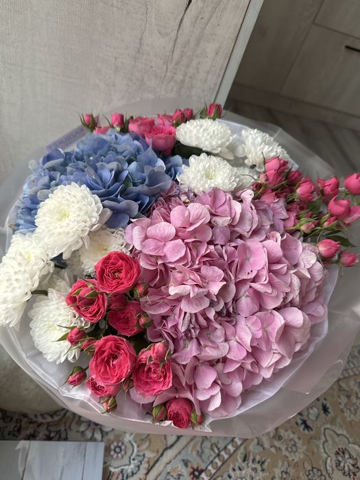 Букет цветов свежий