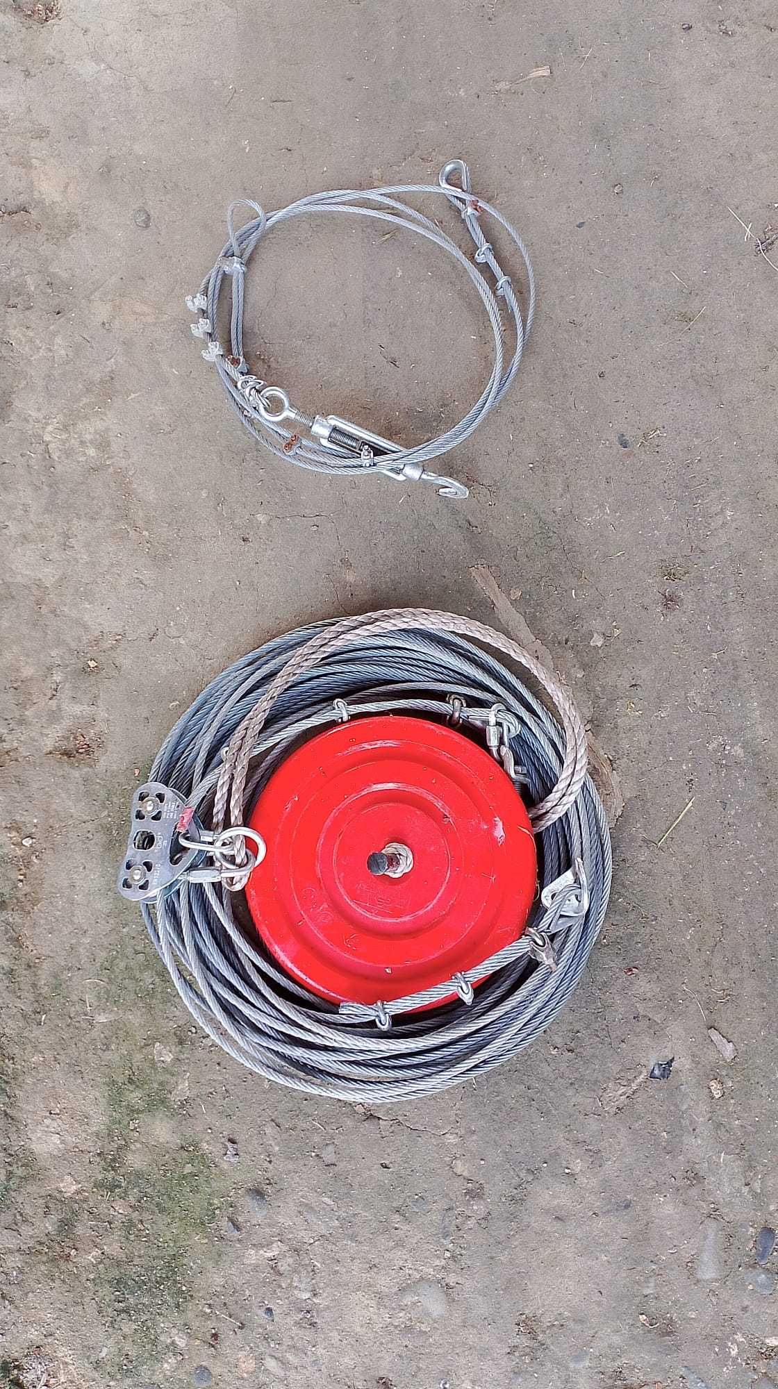 Tiroliana aprx 35m pana la 150kg