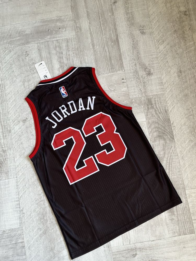 Maieu NBA Jordan Bulls black